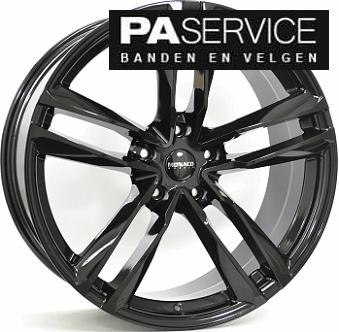 Nieuwe 22 inch Gloss Black Monaco mc7 Audi Q5 velgen, Auto-onderdelen, Banden en Velgen, -, -, Banden en Velgen, Nieuw