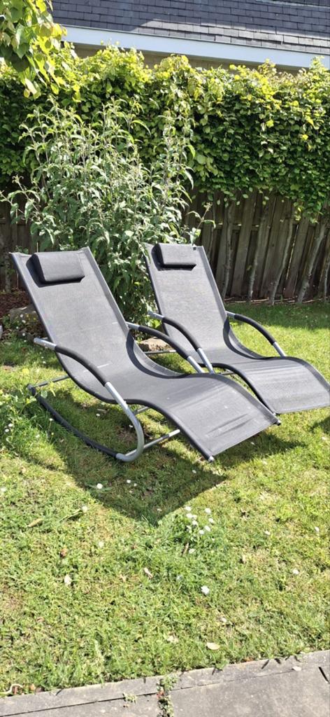 Lounge zetels - tuinzetels, Tuin en Terras, Ophalen