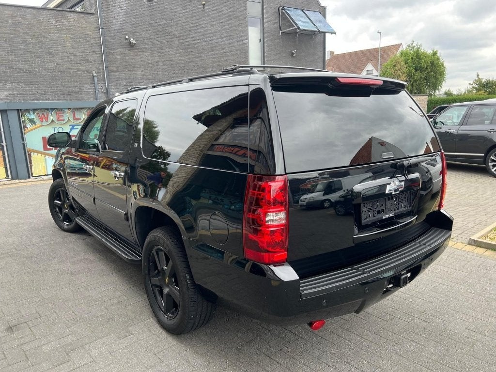 Chevrolet Suburban 5.3 i LPG, Auto's, Automaat, 238 kW, Zwart, Leder