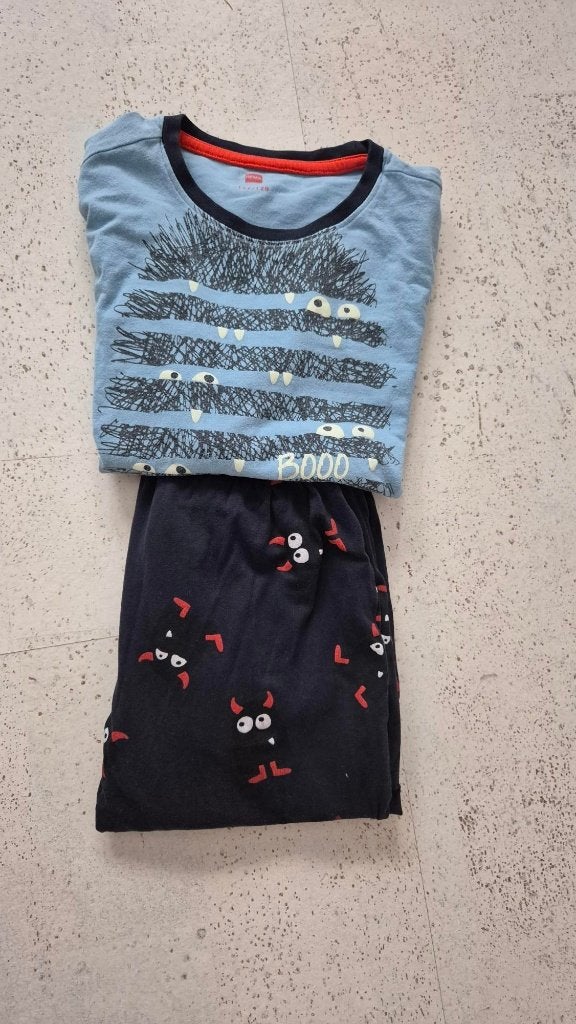 pyjama, Enfants & Bébés, Vêtements enfant | Taille 122, Garçon, Enlèvement ou Envoi, Vêtements de nuit ou Sous-vêtements, Utilisé