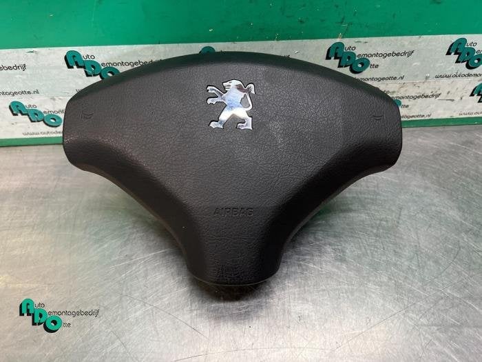 Airbag gauche (volant) d'un Peugeot 308 (308 08-), -, 3 mois de garantie, Utilisé, -
