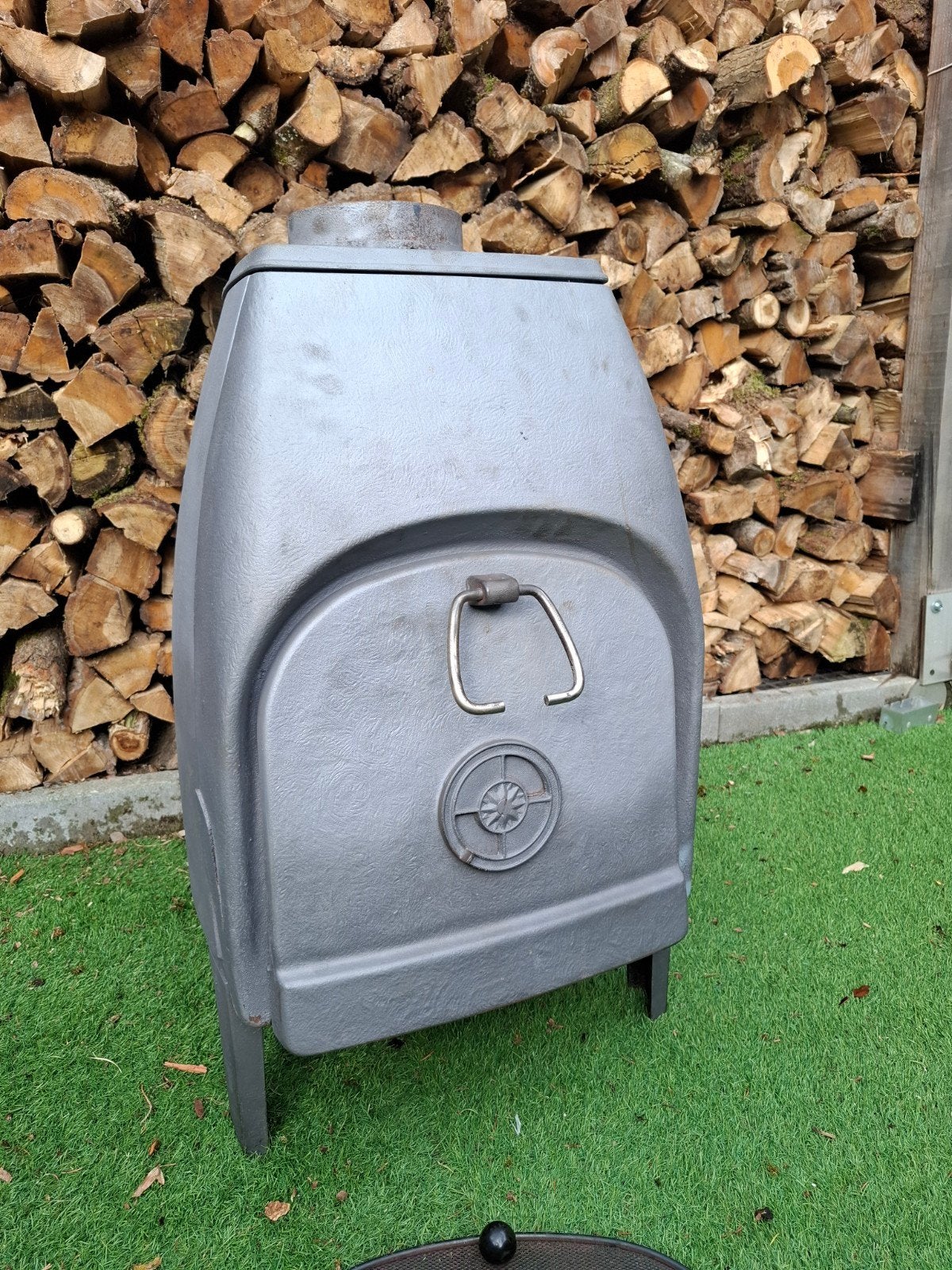 feu de bois, Enlèvement, Utilisé, Bois, Autoportant