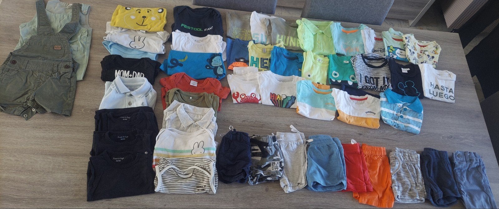pakket babykledij 62-68 zomer, Enlèvement