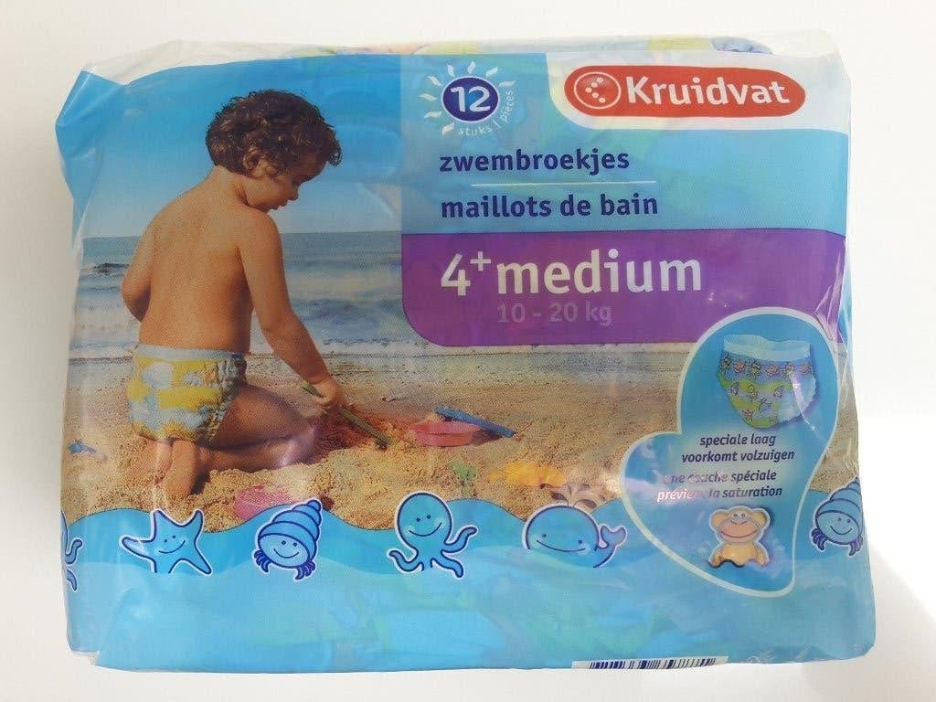 Nieuw pak zwemluiers, 10-20 kg, 4+ Medium, Kruidvat, Ophalen of Verzenden, Nieuw