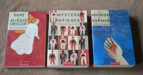 Le monde de Sophie + 2 autres livres de Jostein Gaarder, Livres, Enlèvement ou Envoi, Utilisé, Jostein Gaarder