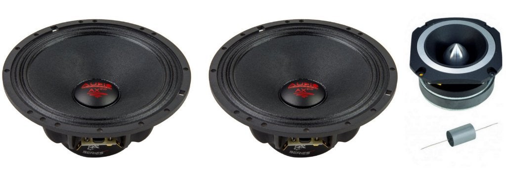 Audio System H200 PA4 Dual 8 inch Composet / Speakers, Ophalen of Verzenden, Nieuw
