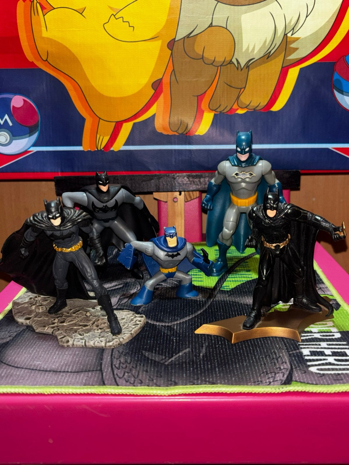 Lot de 5 figurines Batman, Ophalen of Verzenden, Gebruikt