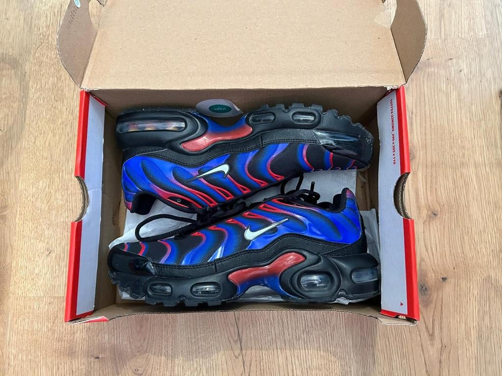 Nike Air Max Plus TN Spider Man, Vêtements | Hommes, Chaussures, Nike, Comme neuf, Enlèvement, Bleu