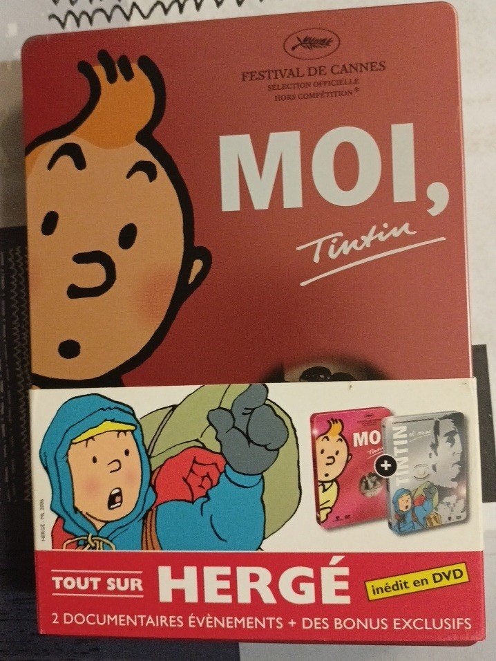 DVD - Coffret Tintin et Moi + Moi, tintin, Envoi, Comme neuf, Art ou Culture