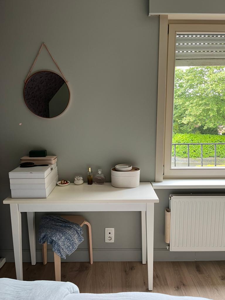La Redoute Table, bureau de nuit, table d'appoint blanche, Maison & Meubles, 100 à 150 cm, 25 à 50 cm, Enlèvement, Utilisé