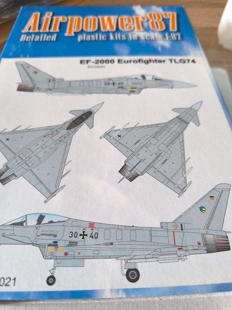 Ef-2000 eurofighter TLG 74 einsitzer, Hobby & Loisirs créatifs, Modélisme | Avions & Hélicoptères, Autres marques, Enlèvement ou Envoi
