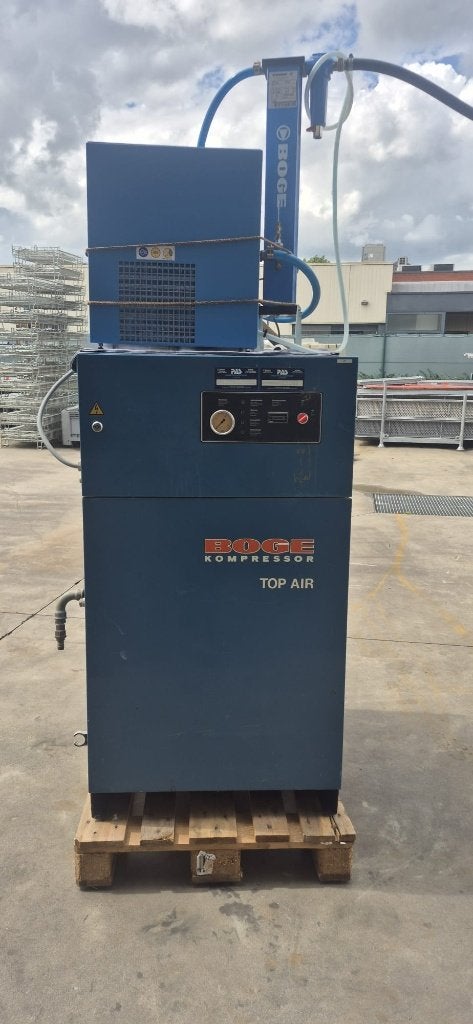 Boge geïsoleerde compressor + drogers, Bricolage & Construction, Compresseurs, Utilisé, 6 à 10 bars, 400 à 800 litres/min, Enlèvement