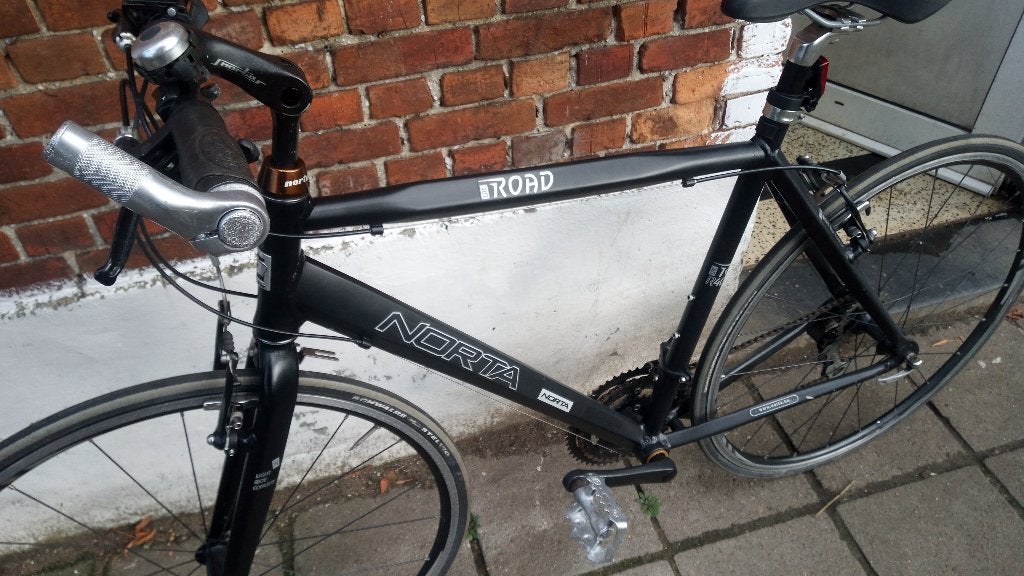Mooie heren sport fiets merk norta, Fietsen en Brommers, Ophalen, Gebruikt, Overige merken