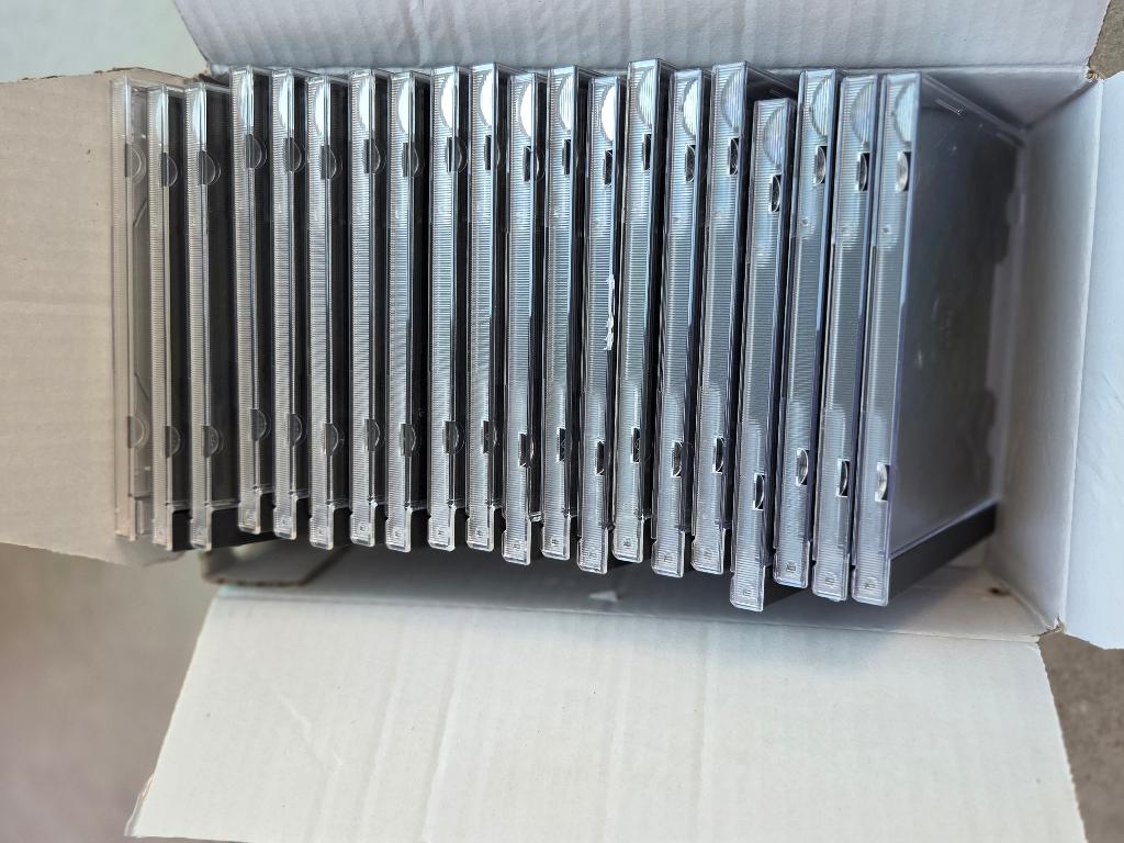 20 lege CD/DVD doosjes, Ophalen of Verzenden, Gebruikt, Cd