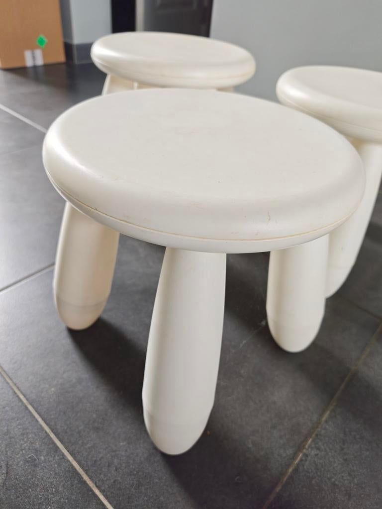 3 tabourets enfant Ikea, Ophalen
