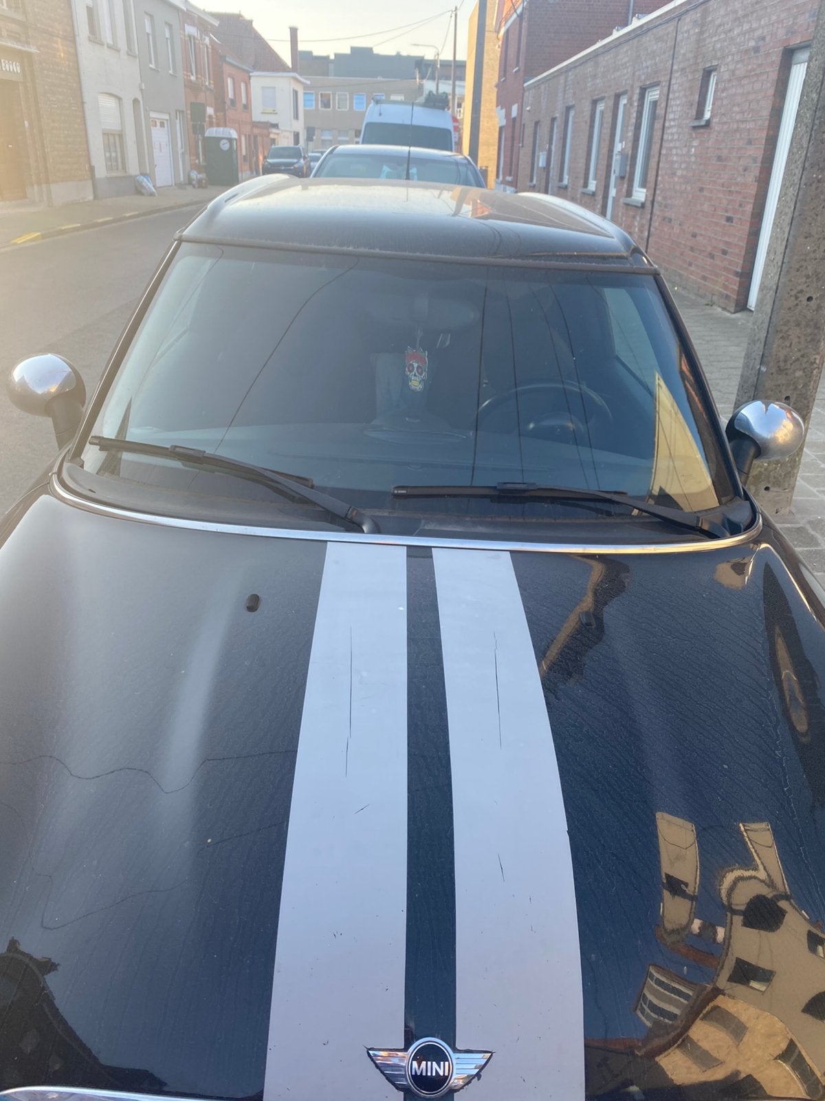 Mini te koop - lichte vracht, Auto's, Voorwielaandrijving, Stof, Zwart, Particulier