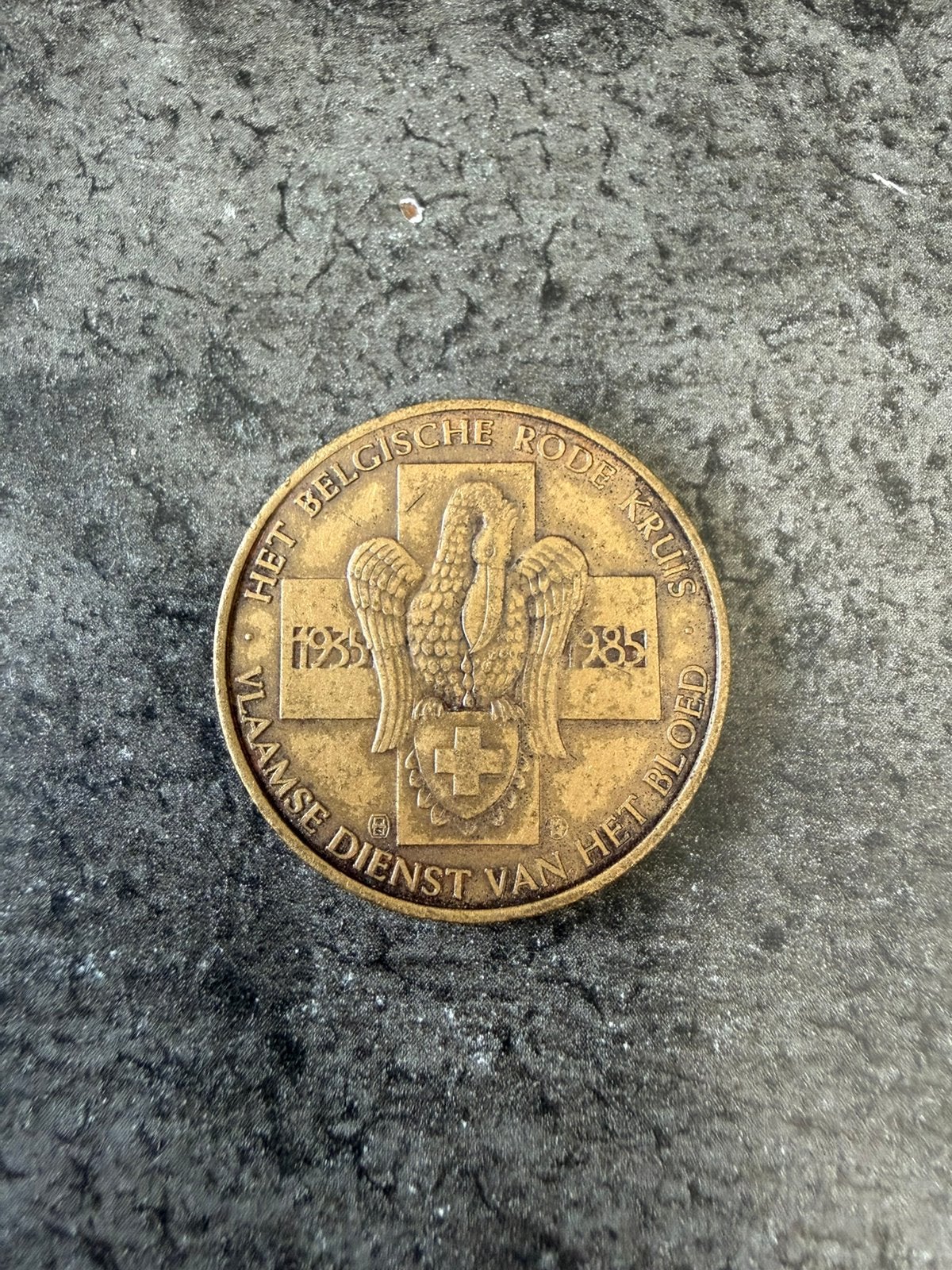 Médaille de remerciement de la Croix-Rouge, Timbres & Monnaies, Monnaies | Belgique, Enlèvement ou Envoi
