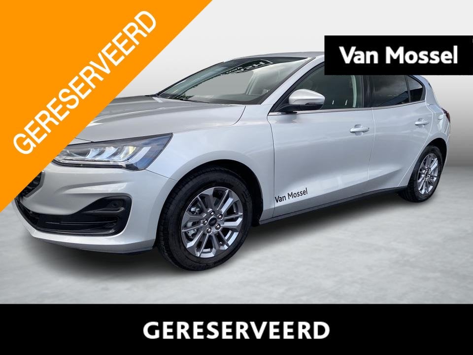 Ford Focus Titanium X - Sync 4 - Camera - Winterpack, Stof, Gebruikt, Euro 6, Bedrijf