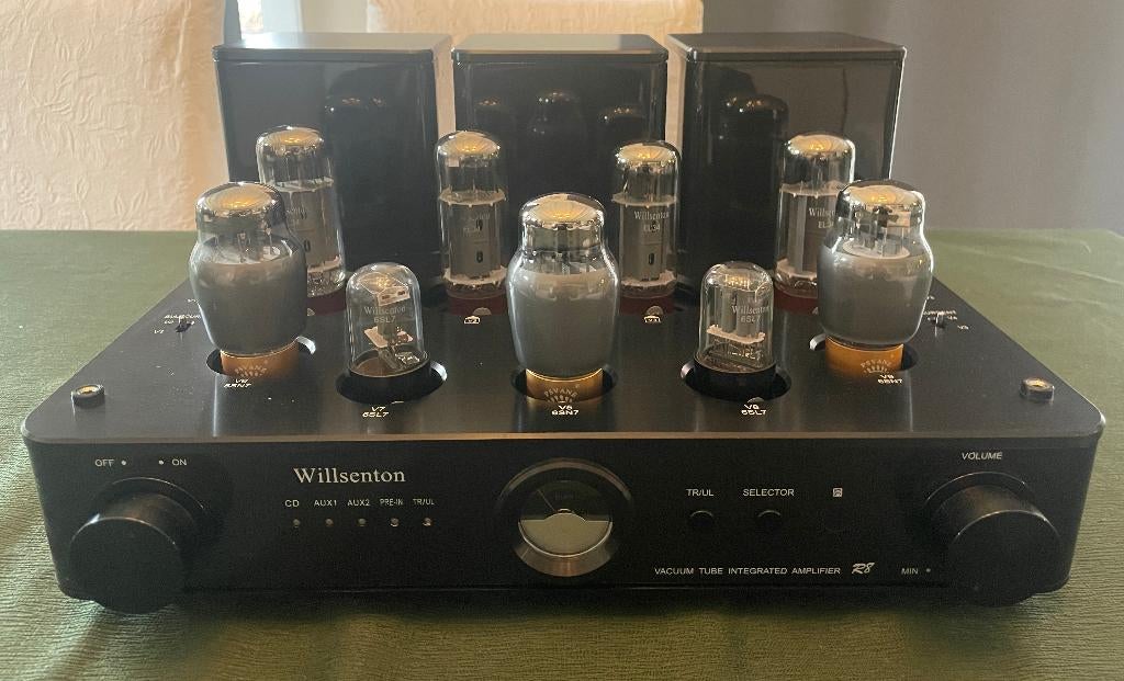 Willsenton R8 Buizenversterker -Topstaat- incl. KT 88 set, Audio, Tv en Foto, Buizenversterker, Ophalen, Versterker