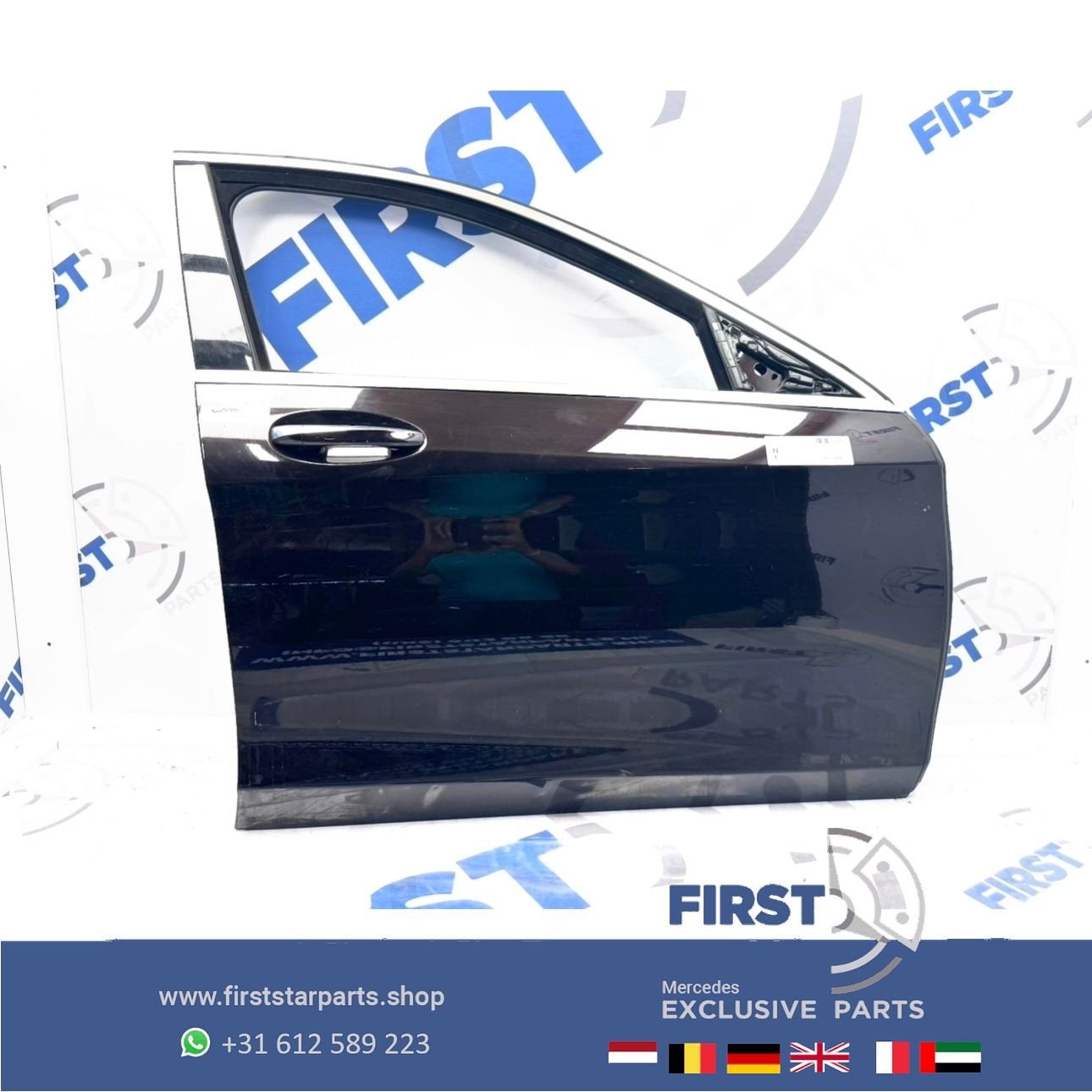 W222 S KLASSE DEUR / PORTIER RECHTS VOOR COMPLEET LANG A2227, Utilisé, Porte, Avant, -