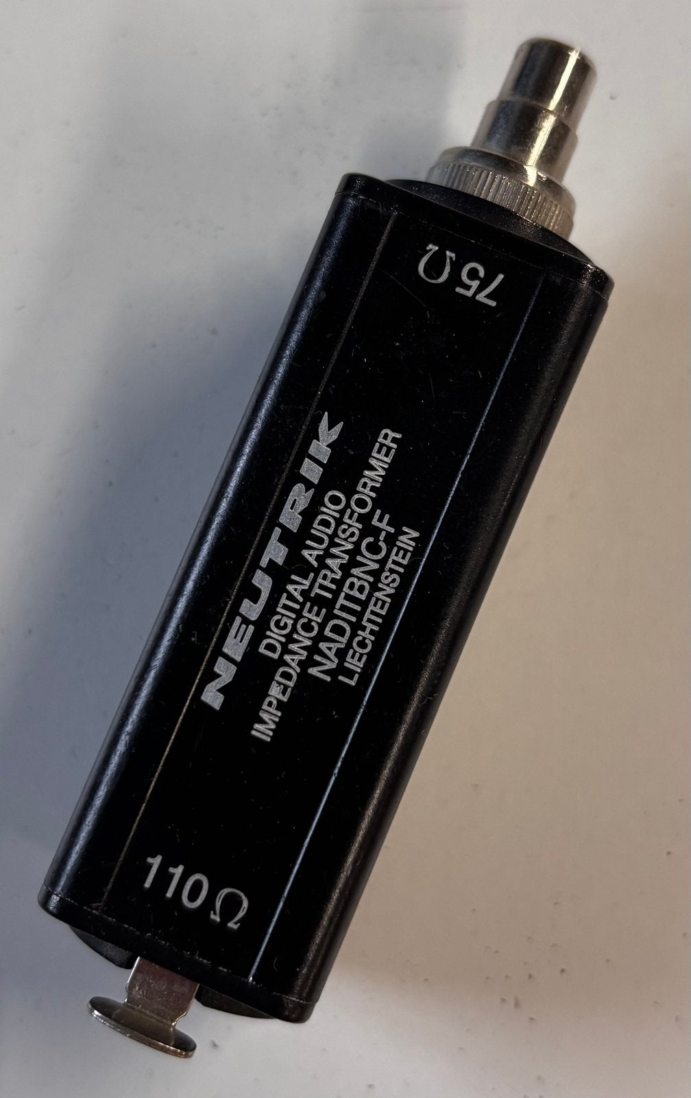 Neutrik NADIT BNC-F adaptateur AES XLR / bnc, Enlèvement ou Envoi, Comme neuf, Appareillage
