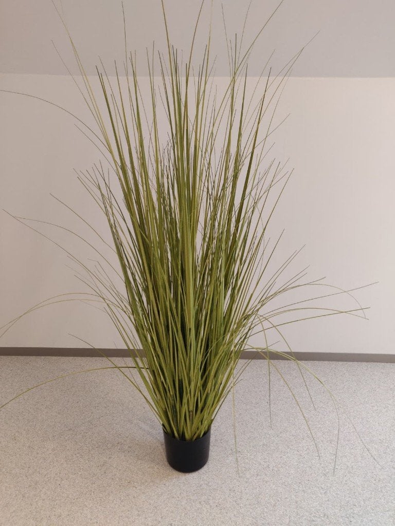 Grande plante artificielle 140 cm avec pot noir, 140 cm, Intérieur, Plante artificielle, Avec pot ou vase