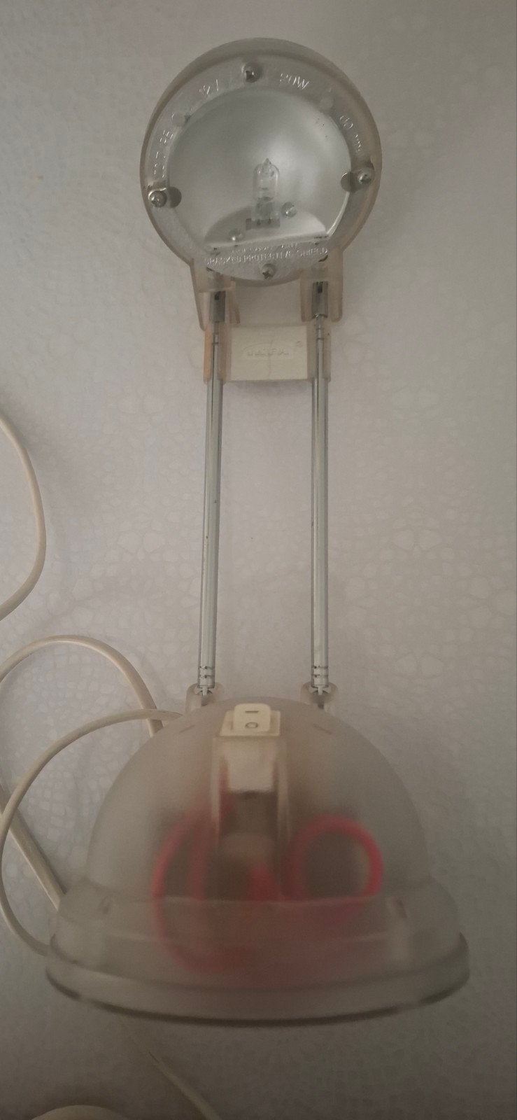 lampe bureau télescopique vintage, Plastique, Enlèvement