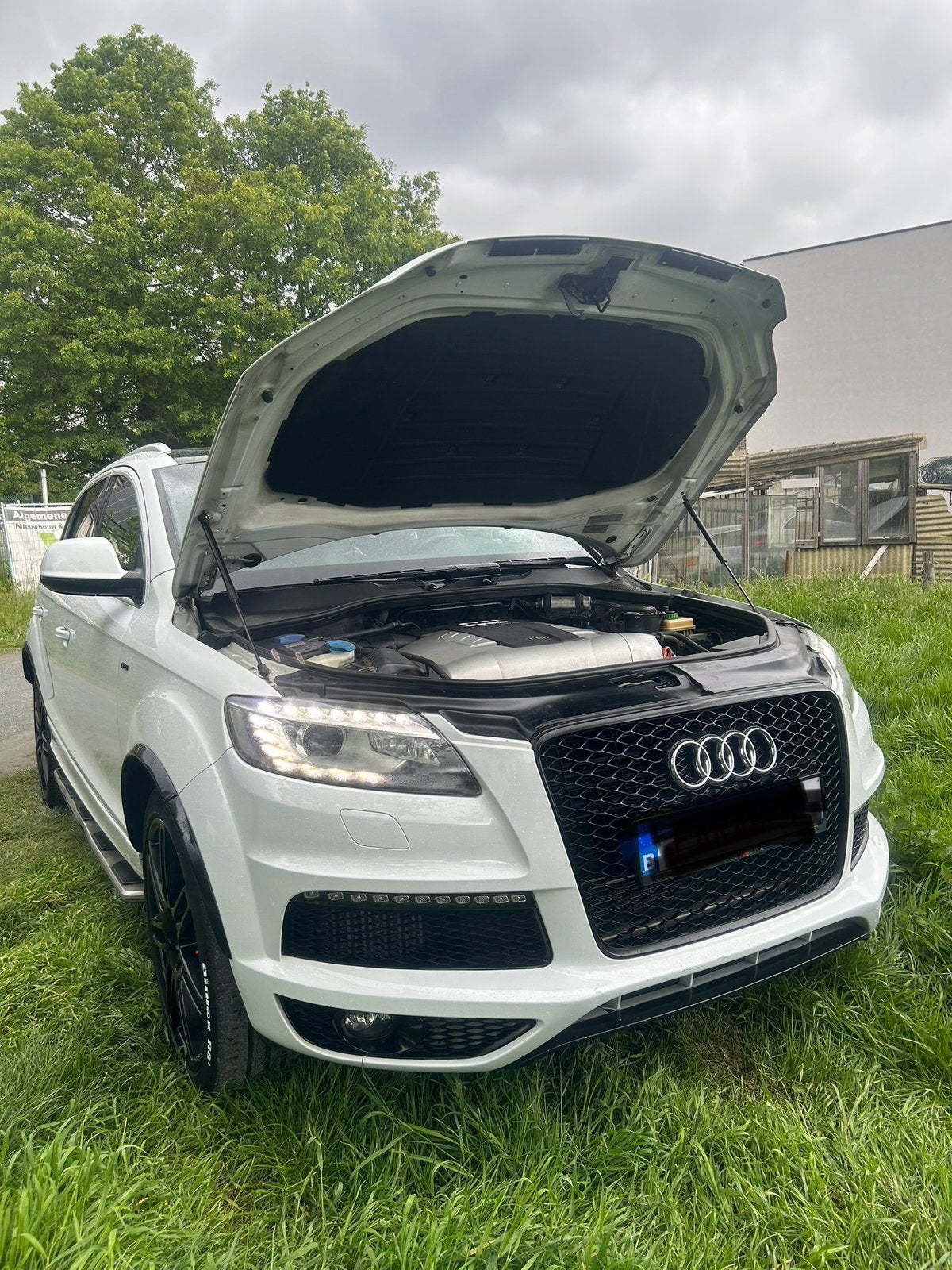Prachtige Q7 gekeurd voor verkoop, Auto's, Automaat, Euro 6, Wit, Diesel