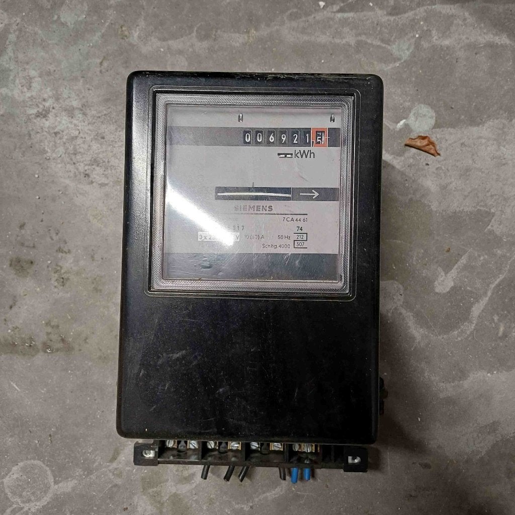 kWh - teller., Doe-het-zelf en Bouw, Ophalen
