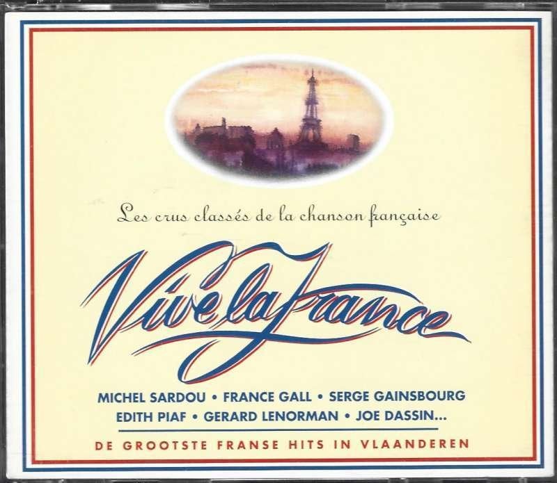 Dubbel CD Vive La France, Enlèvement ou Envoi, Comme neuf, Compilation, Chanson