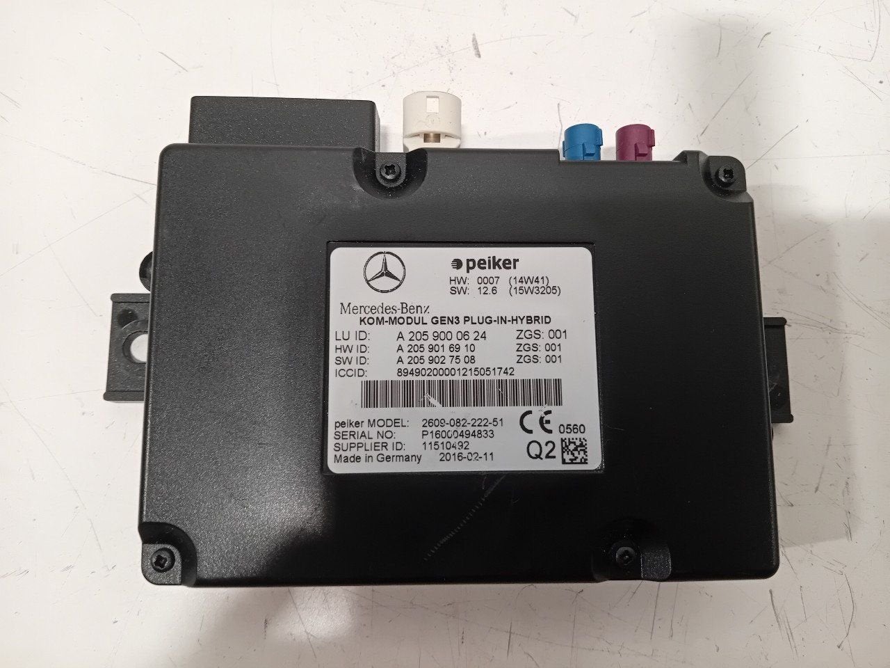 Computer telefoon Mercedes-Benz C-Klasse, Onderdelen@venauto.nl, Van der Ven Autorecycling B.V., Gebruikt, Ettenseweg 76, 4706 PB Roosendaal, The Netherlands