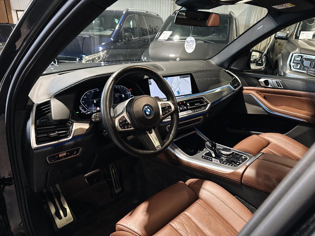 BMW x5 xDrive45e M-Sport PRO Gris Dravit - Garantie, Autos, BMW, Cuir, Argent ou Gris, Achat, Entreprise