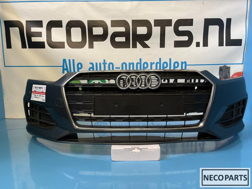 AUDI A5 8W B9 F5 S-LINE PDC VOORBUMPER BUMPER ORIGINEEL, Auto-onderdelen, Gebruikt, -, -, Spatbord