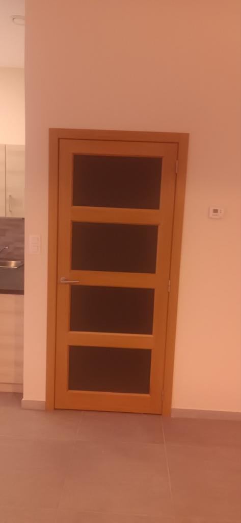 Pose de portes intérieures, blocs-portes et portes coulissan, Enlèvement ou Envoi, Verre