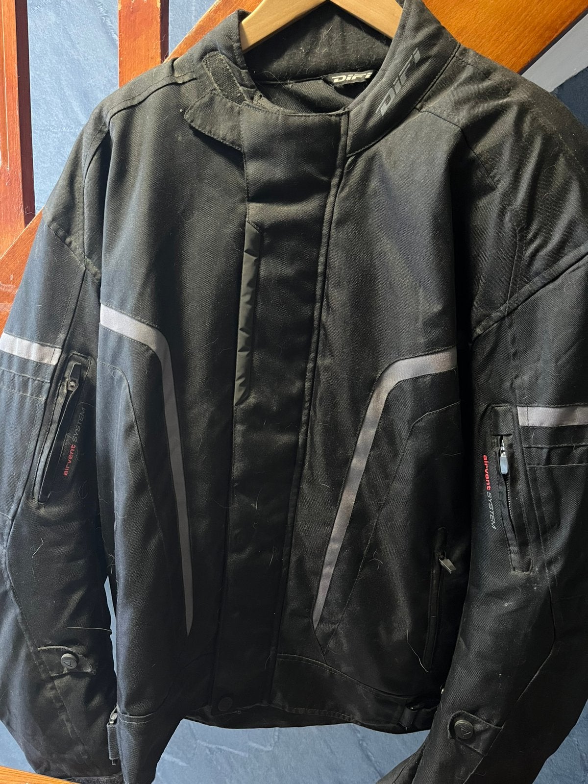Veste Motovest noire 2 fois XXL, Enlèvement, Seconde main, Hommes, Manteau | cuir