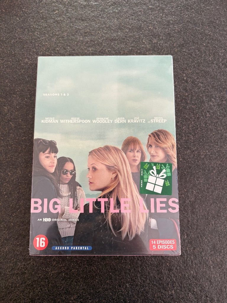 Big Little Lies : seizoen 1 & 2 sealed !!!, Cd's en Dvd's, Ophalen of Verzenden, Nieuw in verpakking, Seizoen 1