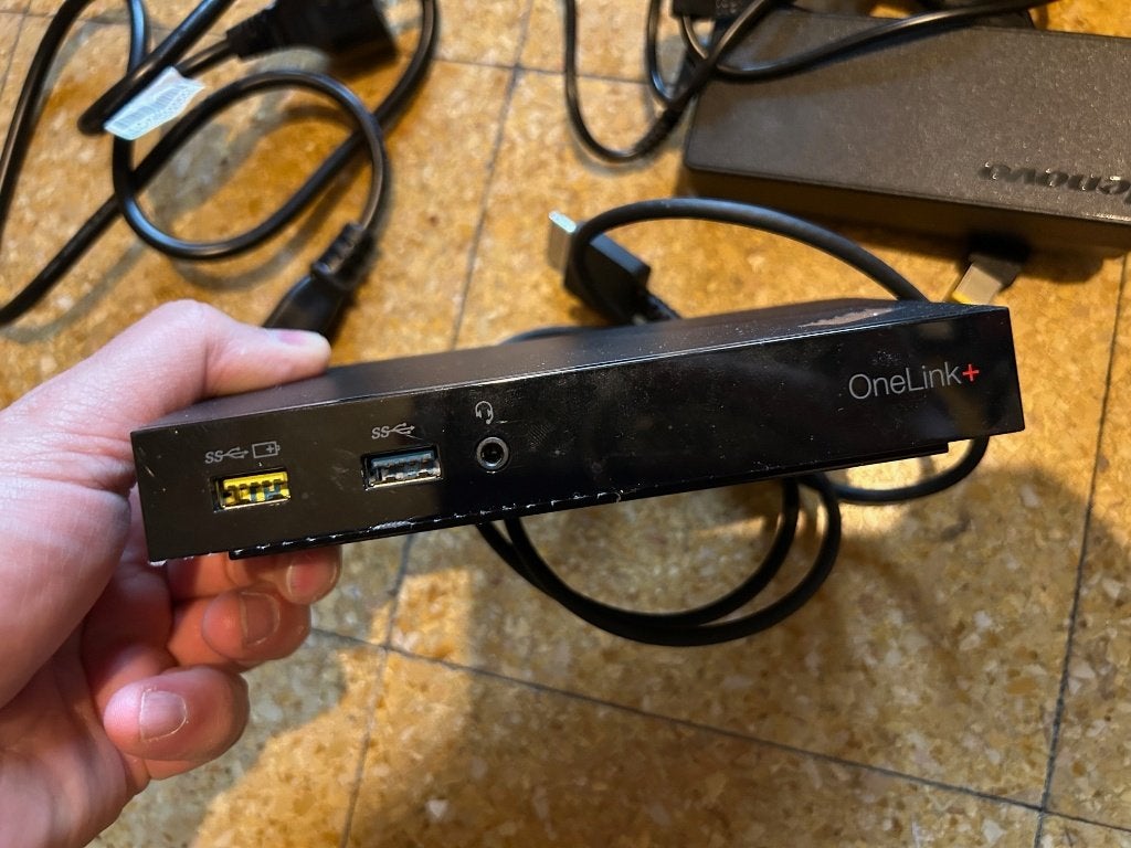 *** Lenovo - ThinkPad OneLink+ dock ***, Computers en Software, Dockingstations, Ophalen of Verzenden, Zo goed als nieuw, Docking station