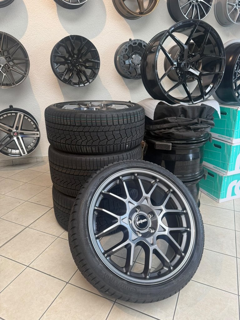 Porsche Taycan Audi E-tron GT winterset NF0, Auto-onderdelen, Overige, Rotiform Continental, Banden en Velgen, Nieuw