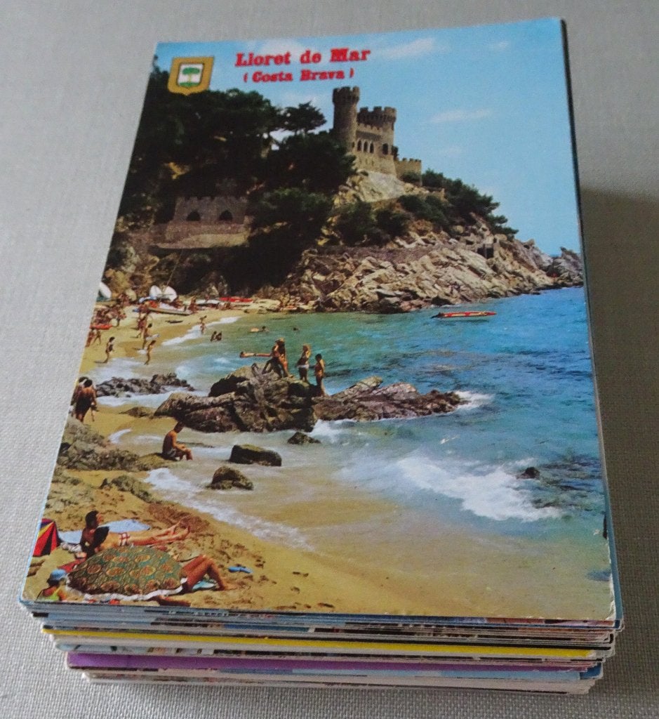 95 POSTKAARTEN VAN LLORET DE MAR, SPANJE, Verzenden, Gelopen, Spanje