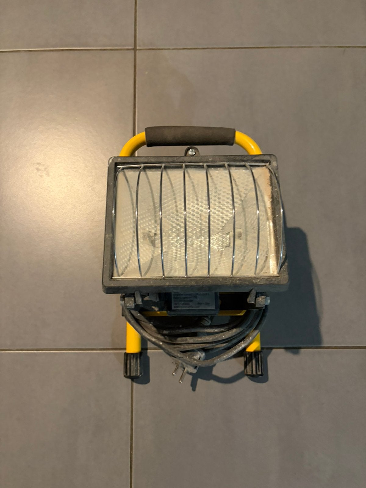 Professionele werklamp/bouwlamp op poten zonder halogeenlamp, Enlèvement ou Envoi, Comme neuf