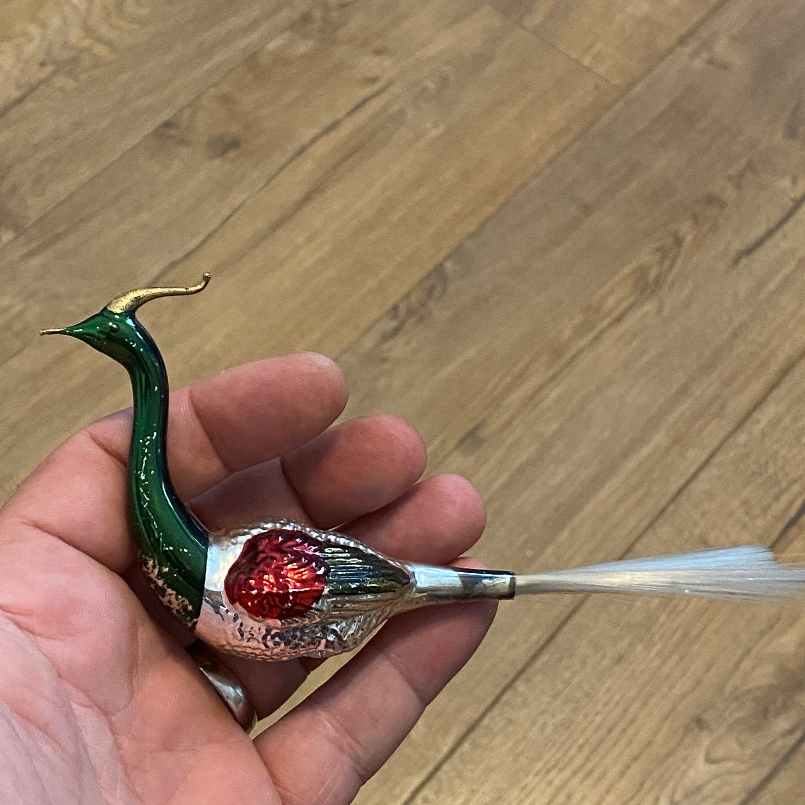 Boule Noël oiseau, Enlèvement ou Envoi, Comme neuf