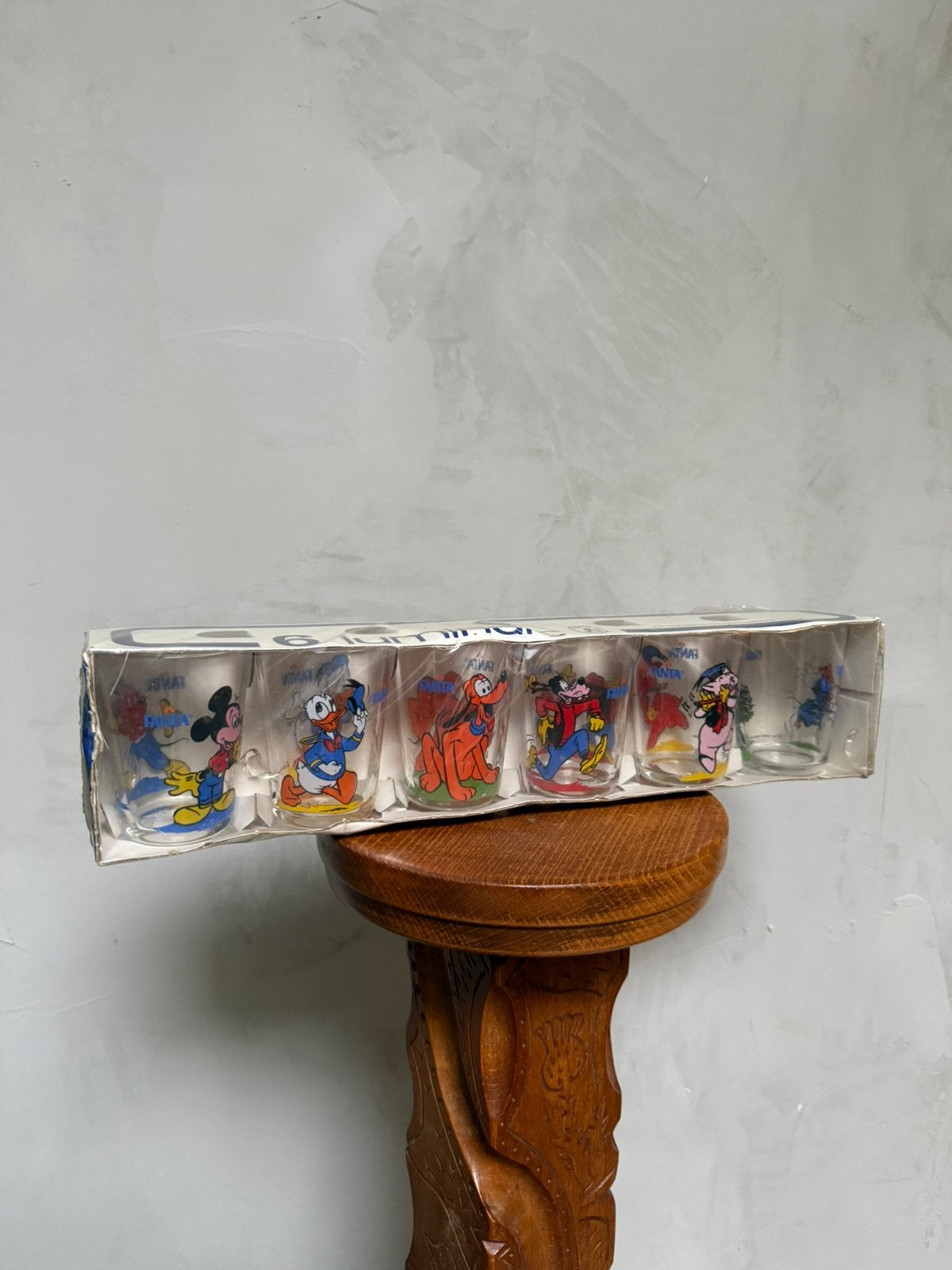 6x luminarc fanta Disney glazen nieuw, Collections, Verres & Petits Verres, Enlèvement, Comme neuf