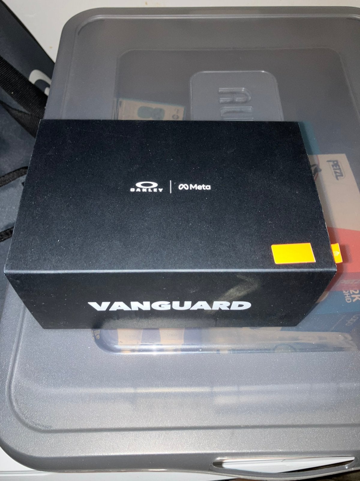 Oakley Vanguard metalen bril, Gebruikt, Zwart, Ophalen of Verzenden, Oakley