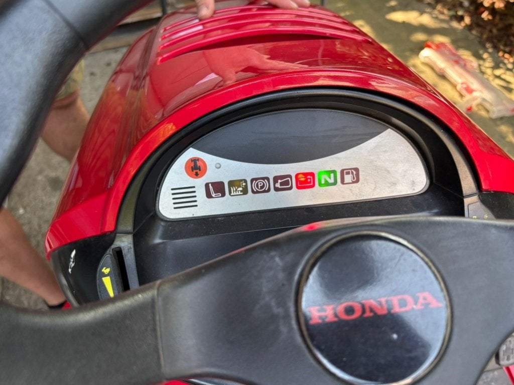 Honda zitmaaier, Tuin en Terras, Ophalen, Gebruikt, Honda, Opvangbak