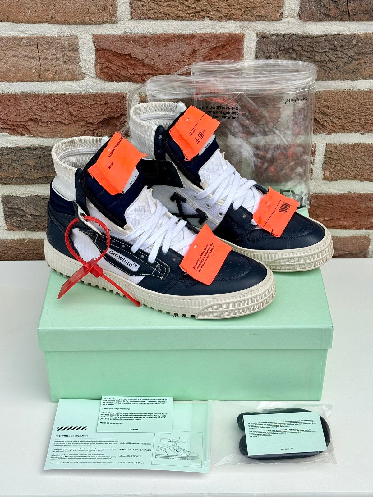 Off-White sneakers Off Court 3.0 maat 40, Kleding | Heren, Schoenen, Blauw, Ophalen of Verzenden, Zo goed als nieuw, Sneakers