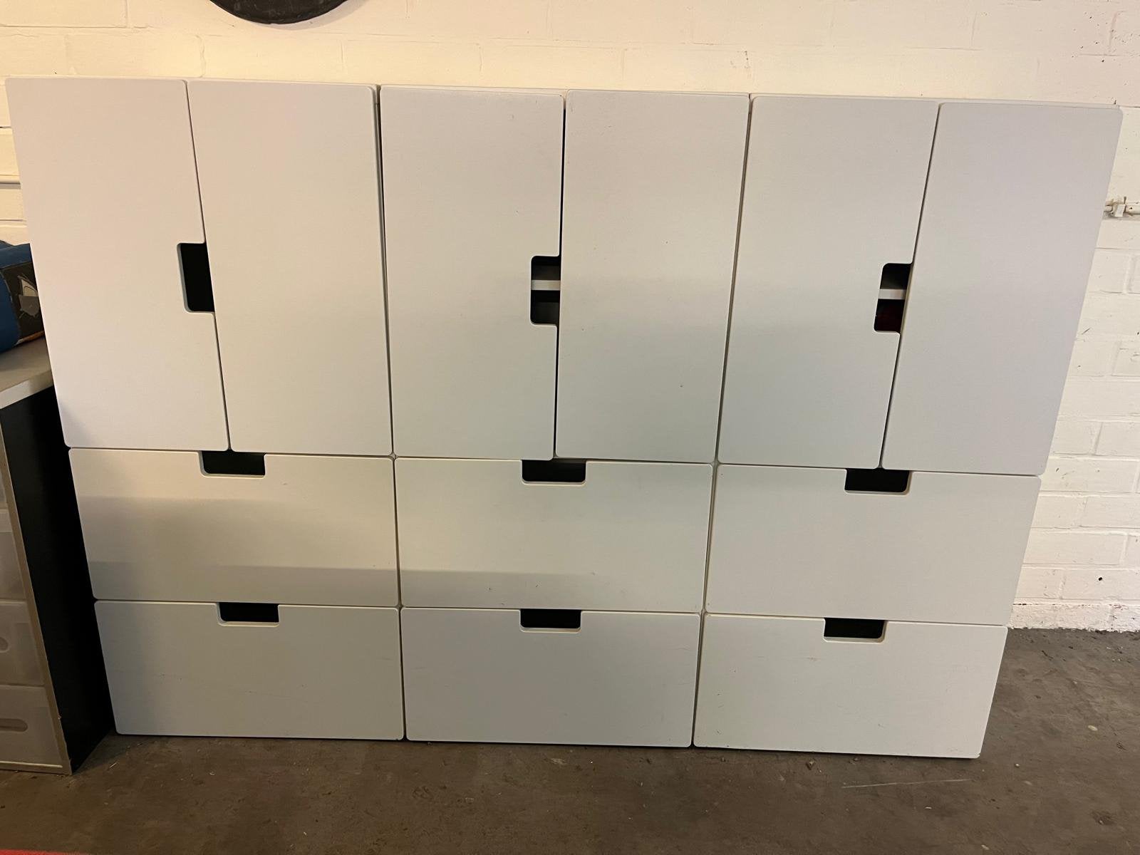 Ikea kasten 3 stuks wit, Ophalen, Gebruikt