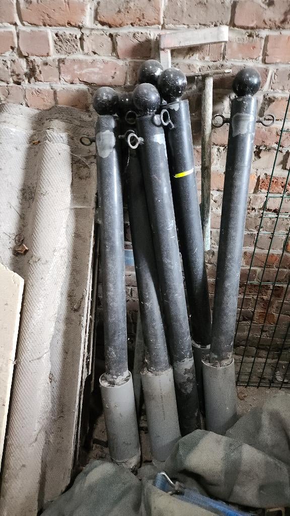 Metalen sierpalen, Ophalen, Gebruikt, Minder dan 180 cm, Palen
