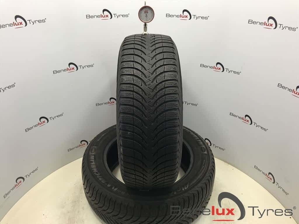 winter 205/55R16 91H Michelin Alpin A4 205/55 R16 205/55/16, Auto-onderdelen, Banden en Velgen, Ophalen, Gebruikt, -, Band(en)