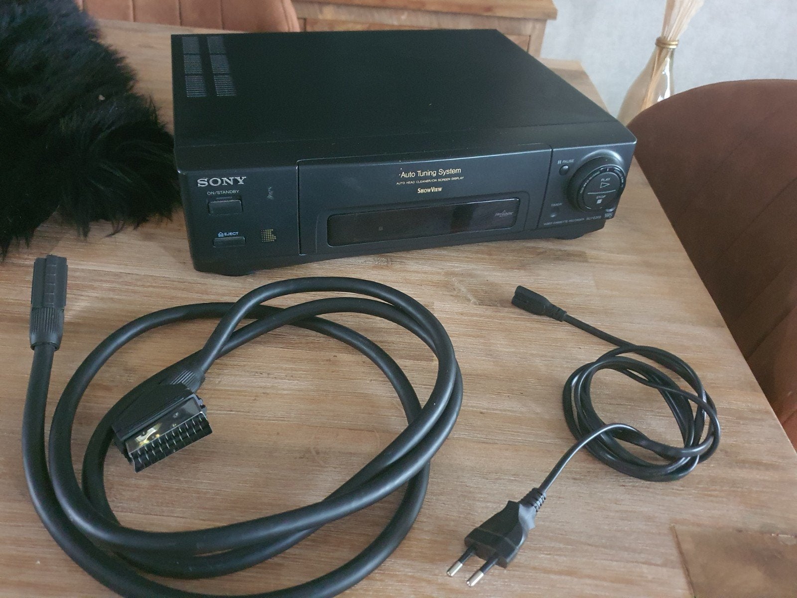 Sony SLV-E200 4koppen videorecorder VHS, Audio, Tv en Foto, Videospelers, Ophalen