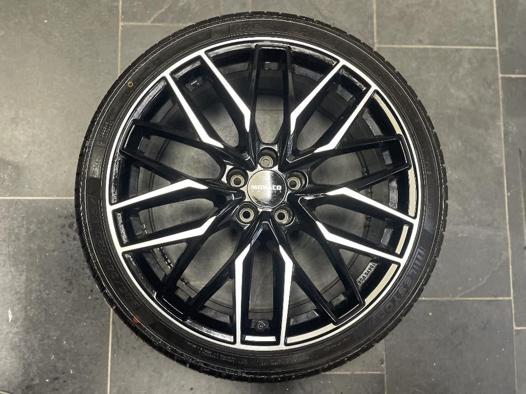 IN STOCK: NIEUWE set 20 inch 5x112 alu velgen VW MB Seat Sko, Auto-onderdelen, Banden en Velgen, Velg(en), Zomerbanden, 20 inch